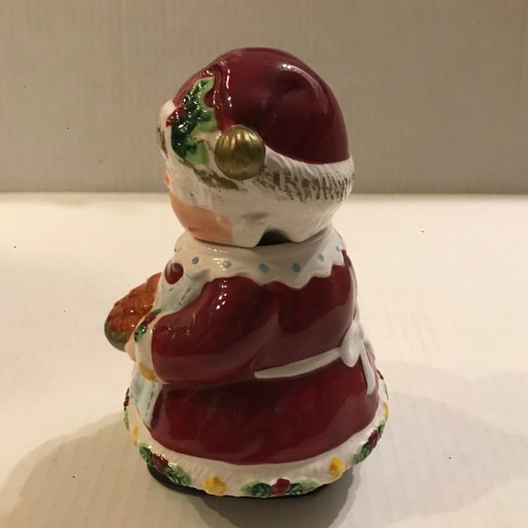 Vintage Mr And Mrs Claus Sugar Bowl And Creamer - Picture 5 of 11